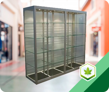 Cannabis Aluminum showcase