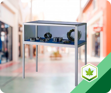 Cannabis Aluminum showcase
