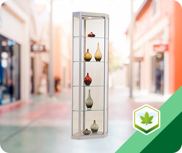 Cannabis corner showcase