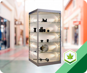 Cannabis corner showcase