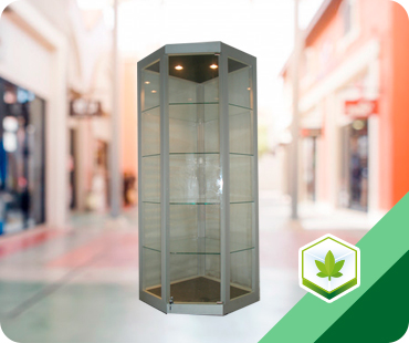 Cannabis corner showcase
