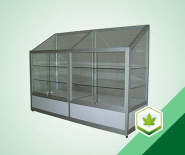 Cannabis counter showcase