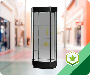 Cannabis Hexagonal Showcases