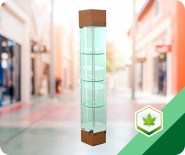 Cannabis hexagonal showcase