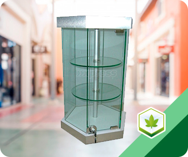 Cannabis portable showcase