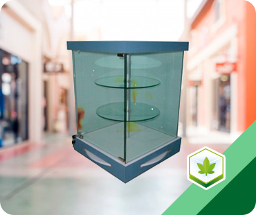 Cannabis portable showcase