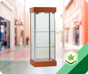 Cannabis portable showcase