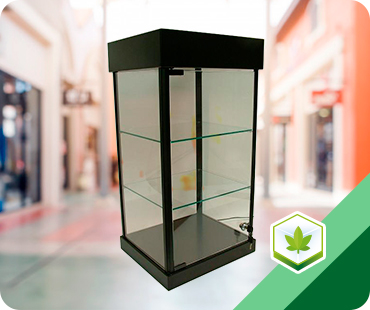 Cannabis portable showcase