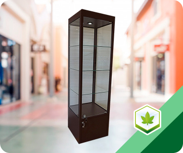 Cannabis tower showcase