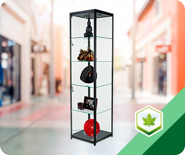 Cannabis tower showcase
