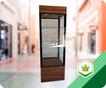 Cannabis tower showcase