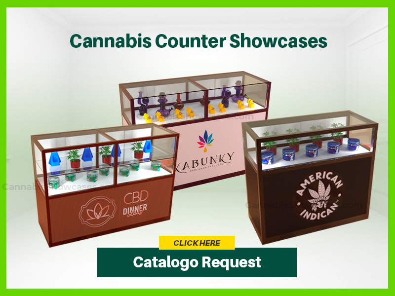 Cannabis Counter Showcases