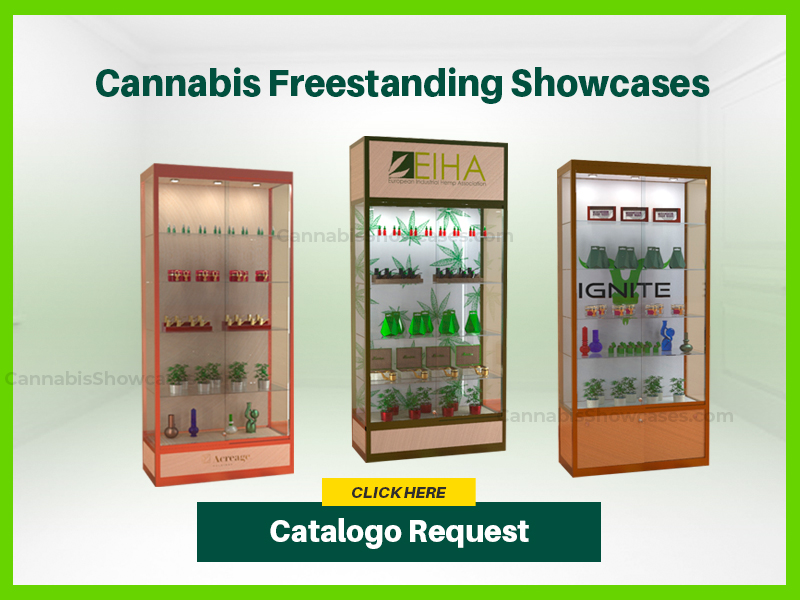 Cannabis Freestanding Showcases