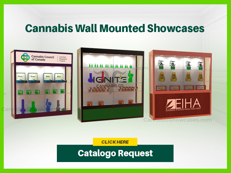 Cannabis Wall Mounted Showcases